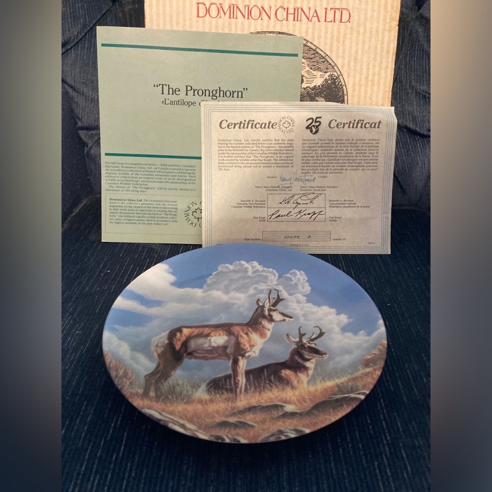 Pronghorn Plate